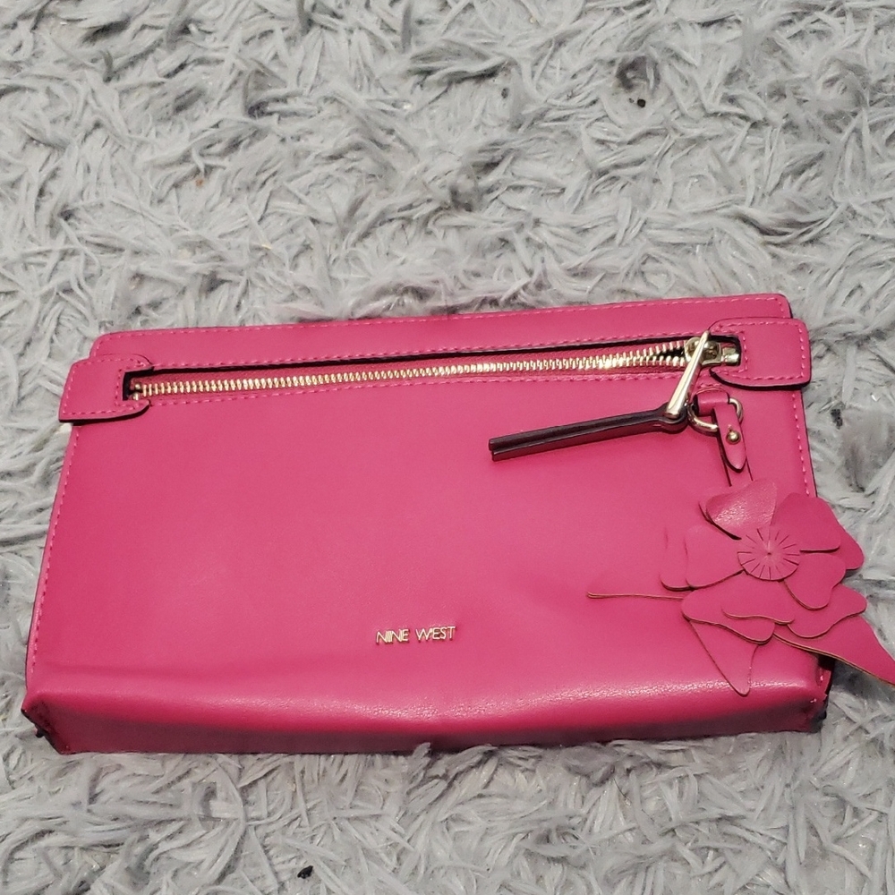 Nine West Pink Clutch Bag